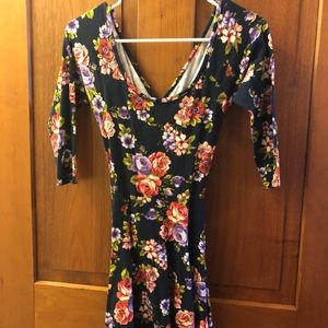 L.A. Hearts long sleeve floral dress